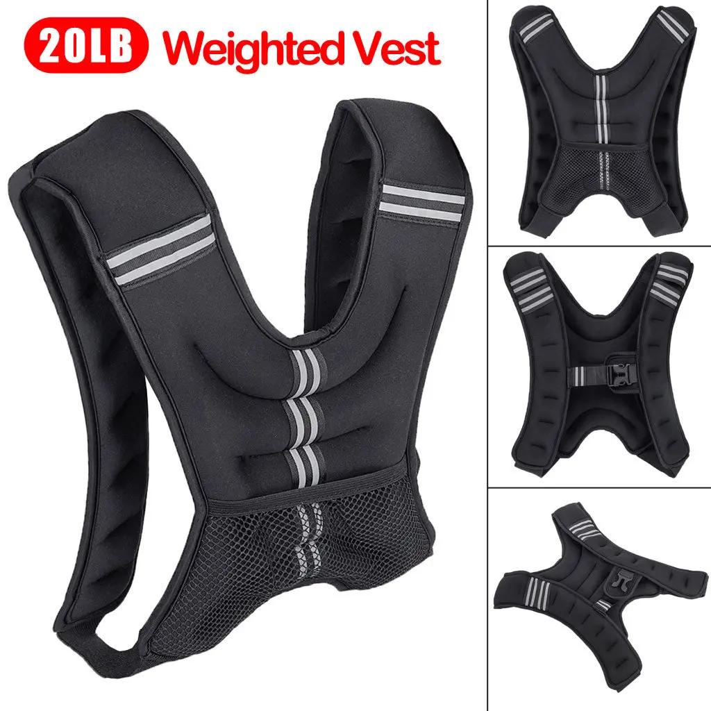Workout Weighted Vest Training Fitness 1