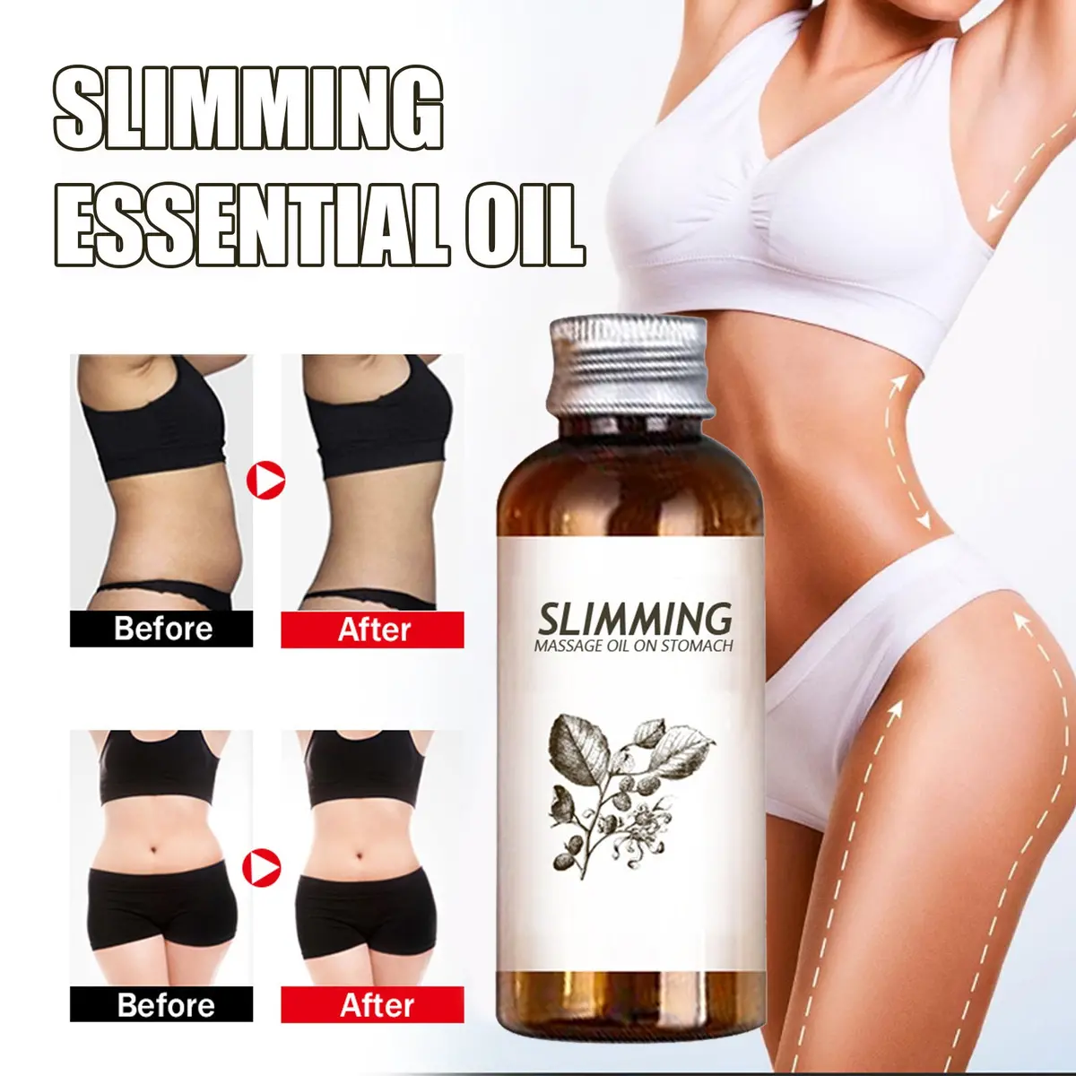 Natural Herbs Slimming Massage Oil 1